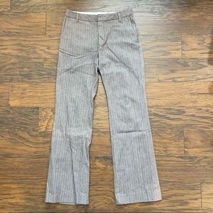 GAP Stretch brown-ish pin stripe pants, size 4R